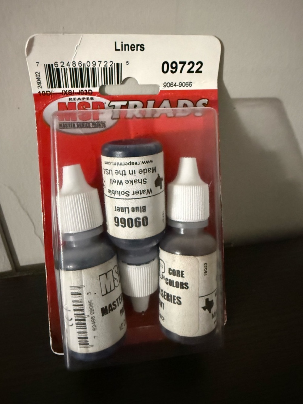 Mini Paint lining triad Set -